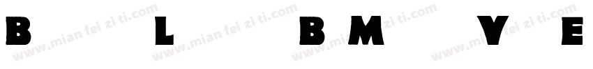 BurnedLettersByMartaVanEck-j7M9字体转换