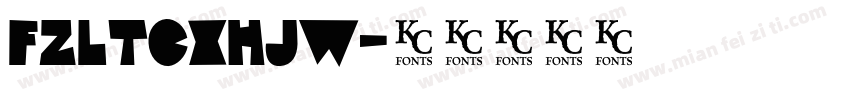 FZLTCxHJw字体转换