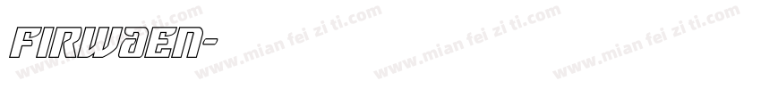 Firwaen字体转换
