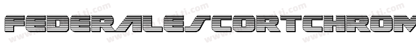 FederalEscortChrome-Ypga字体转换