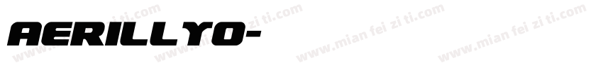 Aerillyo字体转换