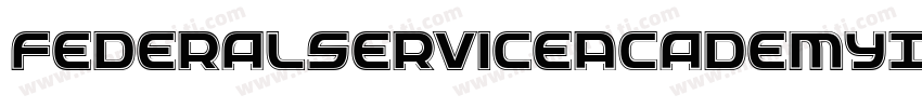 FederalServiceAcademyItalic-vl2D字体转换