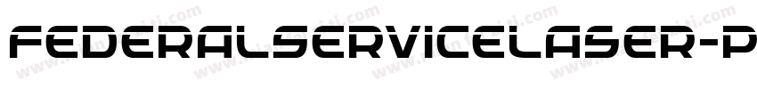 FederalServiceLaser-pEjR字体转换