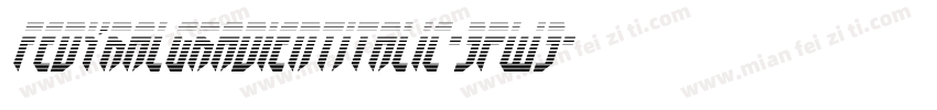 FedyralGradientItalic-3pw3字体转换