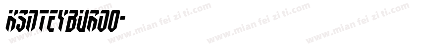 KSNTEYBURO0字体转换