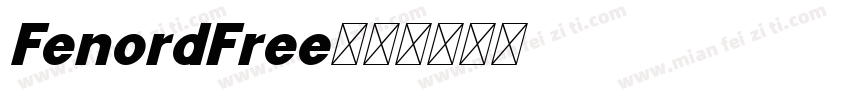 FenordFree字体转换