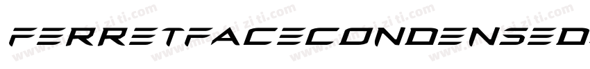 FerretFaceCondensedItalic-DvZ0字体转换