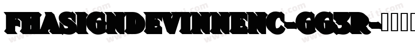 FhaSignDevinnenc-gG3R字体转换
