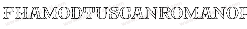 FhaModTuscanRomanOpenNcv-AW37字体转换