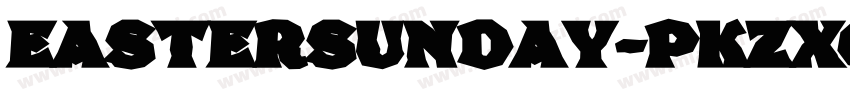 EasterSunday-PKZXg字体转换