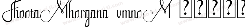 FhootaMhorgana-vmnoM字体转换