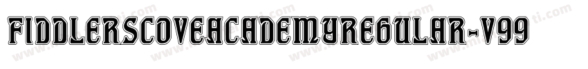 FiddlersCoveAcademyRegular-v99M字体转换