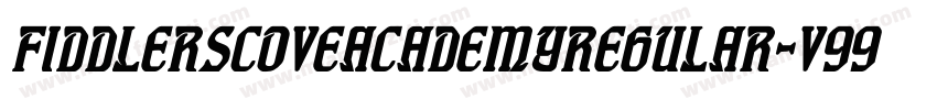FiddlersCoveAcademyRegular-v99M字体转换