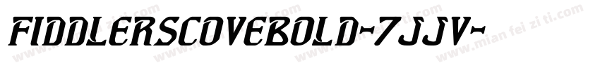 FiddlersCoveBold-7JJV字体转换