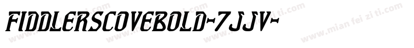 FiddlersCoveBold-7JJV字体转换