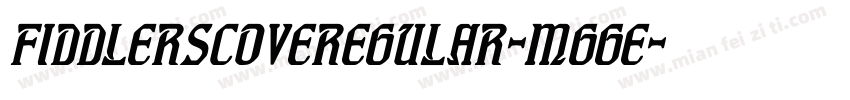 FiddlersCoveRegular-Mgge字体转换