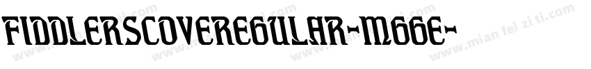 FiddlersCoveRegular-Mgge字体转换