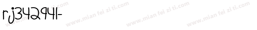 rj342941字体转换