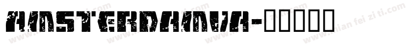AmsterdamVa字体转换