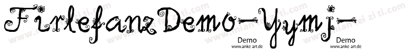 FirlefanzDemo-Yymj字体转换