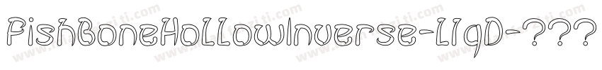 FishBoneHollowInverse-L1qD字体转换