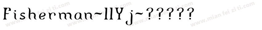 Fisherman-11Yj字体转换