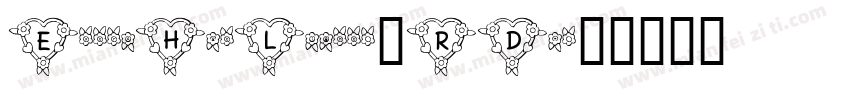 ExtraHotLight-2RDe字体转换