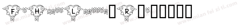 FlHeartLight-g2R6字体转换