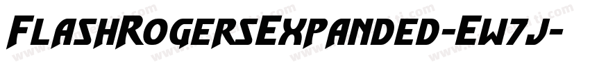 FlashRogersExpanded-Ew7j字体转换