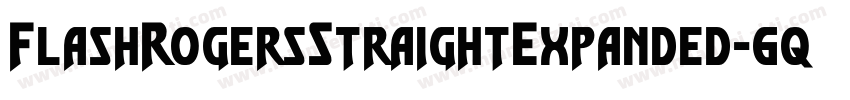 FlashRogersStraightExpanded-6qlY字体转换