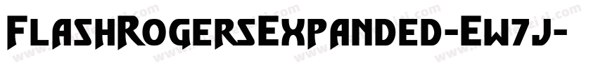 FlashRogersExpanded-Ew7j字体转换