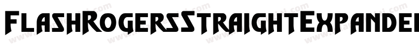 FlashRogersStraightExpanded-6qlY字体转换