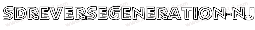 sdreversegeneration-nj字体转换