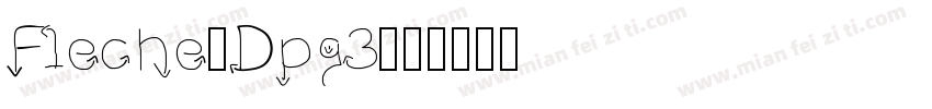 Fleche-Dpg3字体转换
