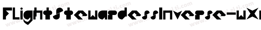 FlightStewardessInverse-wXm9字体转换