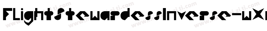 FlightStewardessInverse-wXm9字体转换