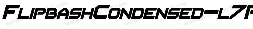 FlipbashCondensed-l7RD字体转换