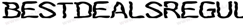 BestDealsRegular-zv6l字体转换