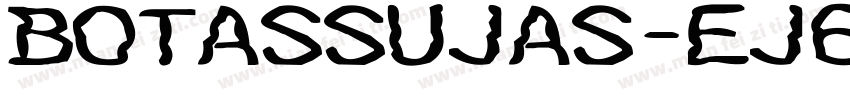 Botassujas-eJ6l字体转换