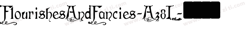 FlourishesAndFancies-Az8L字体转换