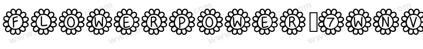 FlowerPower-7wnV字体转换