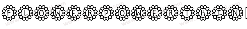 FlowerPowerThin-PyEB字体转换
