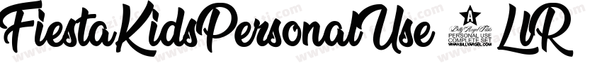 FiestaKidsPersonalUse-7LlR字体转换