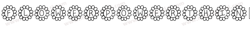 FlowerPowerThin-PyEB字体转换
