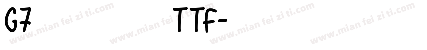 G7ファミスタTTF字体转换
