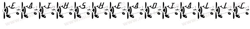 Deathshead3DItalic-511O8字体转换