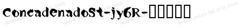 ConcadenadoSt-jy6R字体转换