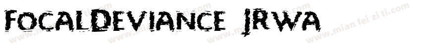 FocalDeviance-JRwa字体转换