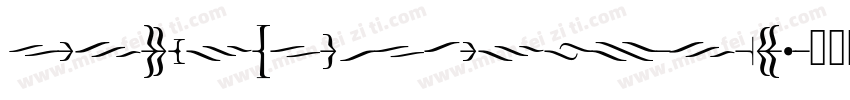 FoglihtenDecoh02-gyLP字体转换