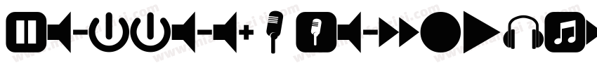 BottonsSocialMedia-4VA9字体转换